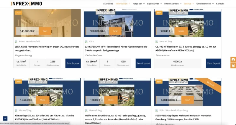 Partnerschaft roehler.nrw Makler Homepage