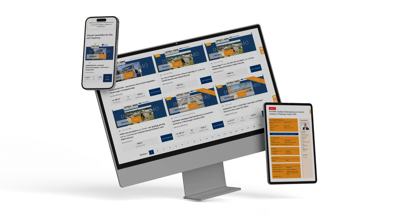 Webseite fuer markler